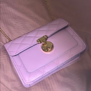 purple crossbody bag